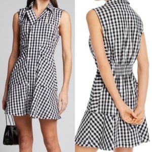NWT Derek Lam 10 Crosby Satina Sleeveless Shirtdress Size 6